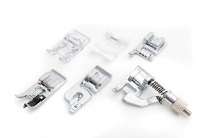 Набор лапок Jaguar JG-HSFS для машин с горизонтальным челноком и шириной строчки до 5-7 мм, 6 шт. 