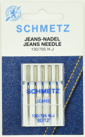 Иглы для джинс SCHMETZ №80, 5 шт. 130/705H-J 80/12